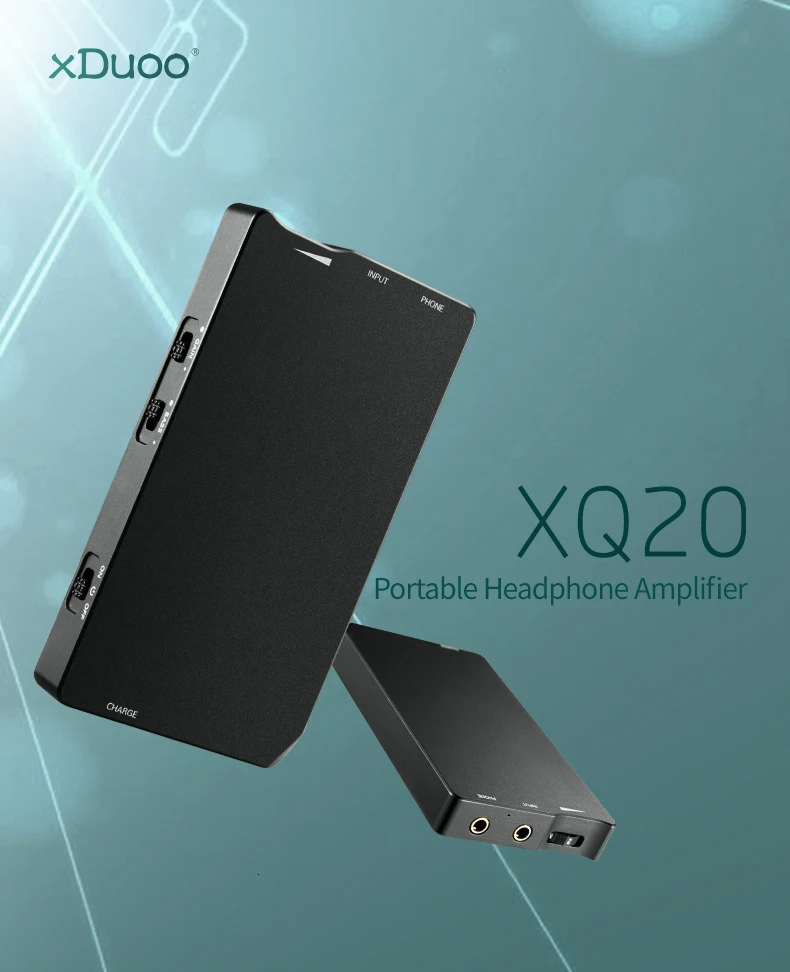 XDUOO XQ-20, портативный мини-усилитель для наушников, усилитель высокой мощности, улучшенный музыкальный динамик и усилитель звукового поля