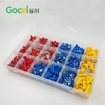 

1200pcs 18 types RV BV SV FDD MDD cold pressed terminal kit