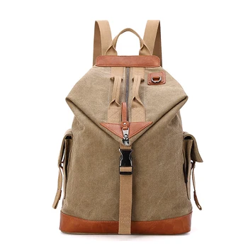 

2020 New Backpack Canvas Men's Backpack Large Capacity Fashion Trend Travel Computer Backpack Luxury Backpack ZF10368