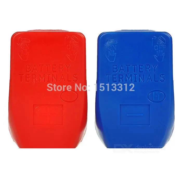 2pcs Brass+ ABS Quick Release Battery Terminal Clamp for Car / Boat / Motorhome