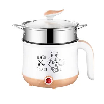 

Multifunctional instant noodle pot for student dormitory for 1 person to 2 persons Low power electric skillet electric frying pa