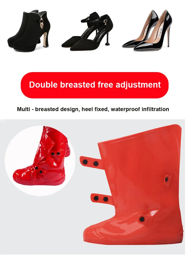 Новые модные водонепроницаемые чехлы для обуви; Многоразовые резиновые сапоги с силиконовым покрытием; нескользящие резиновые сапоги для рыбалки; легкая обувь унисекс; cov