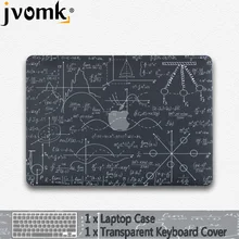 Новая формула 3D печати чехол для MacBook Air Pro retina 11 12 13 15 для mac book 13,3 15,4 дюймов с сенсорной панелью+ крышка клавиатуры