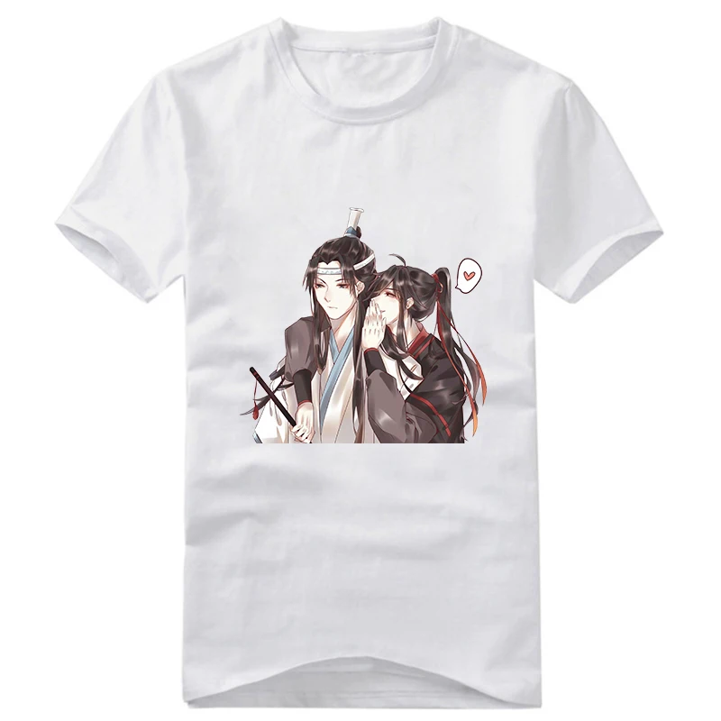 25 Основатель диаболизма футболка Wei Wuxian Lan Wangji модная футболка унисекс Повседневная Милая футболка Grandmaster of Demonic Cultivation - Цвет: 25