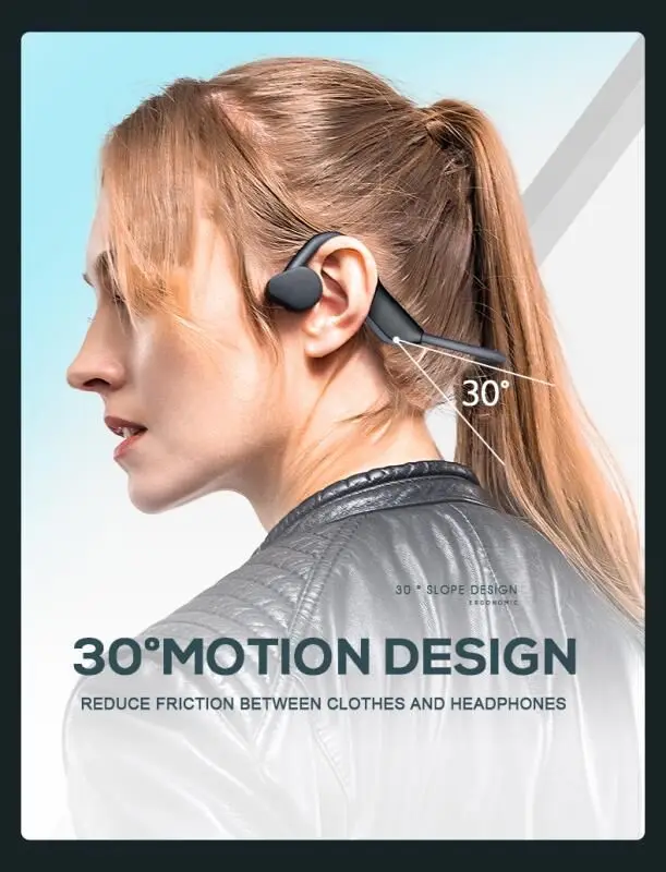 HOLY SERPENT J20 костной проводимости Bluetooth наушники Беспроводные водонепроницаемые Bluetooth 5,0 гарнитура сверхлегкие Hifi наушники