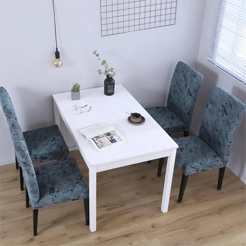 New Arrival 1/2/4/6pc Chair Cover Washable Removable Big Elastic Seat Arm Covers Slipcovers Stretch For Banquet Hotel