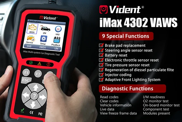 ▻Valise diagnostic] - Vident Imax groupe Volkswagen VAG - Audi - Valise  très complète 100% efficace 