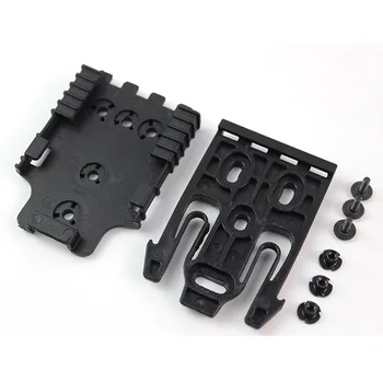 

Quick Locking System QLS Kit Gun Holster adapter for Glock 17 18 19 22 26 Beretta M9 CZ75 pistol Airsoft Holster Plaform Adapter