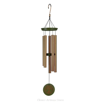 

Wind Chime Outdoor Wind Chimes Outdoor Large Deep Tone for Garden Balcony and Home Decor Au 28 20 Dropship