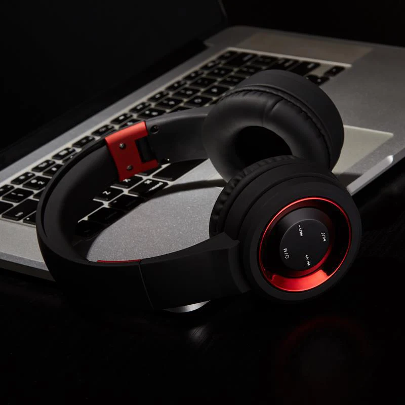 Wireless Bluetooth Headset Head mounted Folding Noise Cancelling Over Ear UY8