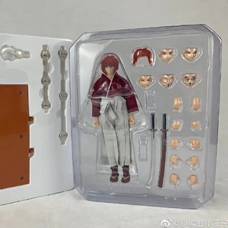 Фигурки героев мультфильма DASIN аниме Rurouni Kenshin HIMURA KENSHIN ПВХ Фигурки GT Модель игрушки