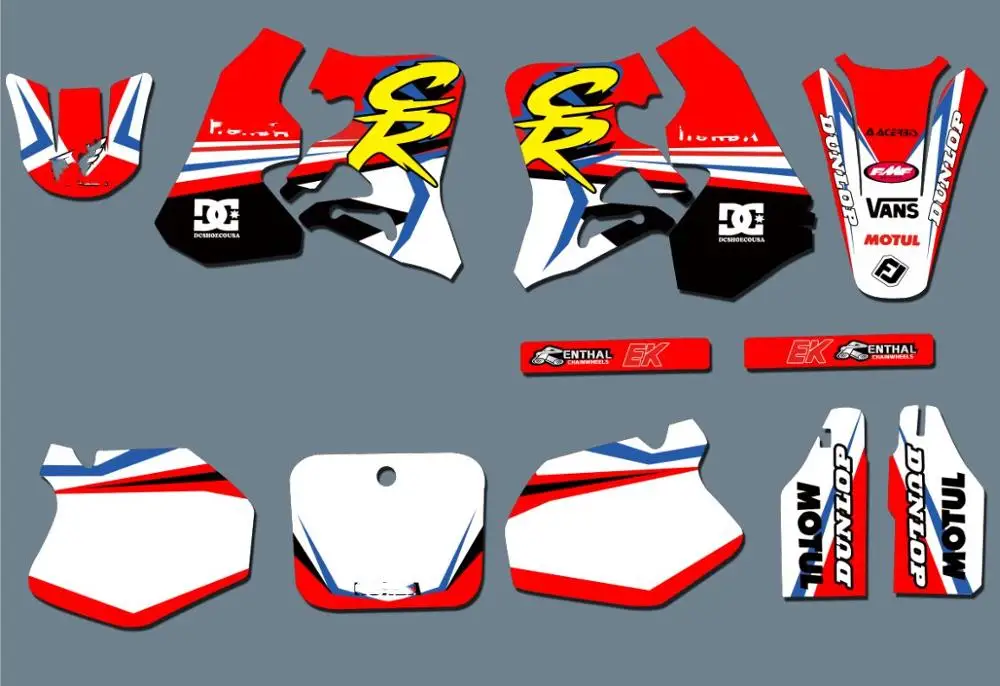 Полный набор наклеек бесплатный персонализированный Графический фон наклейки