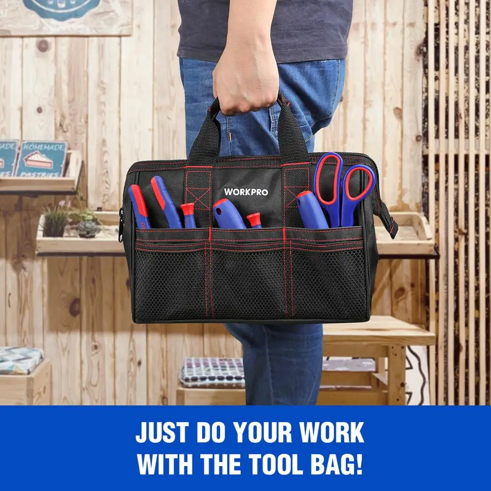 WORKPRO 2-Piece Tool Bag Combo 13