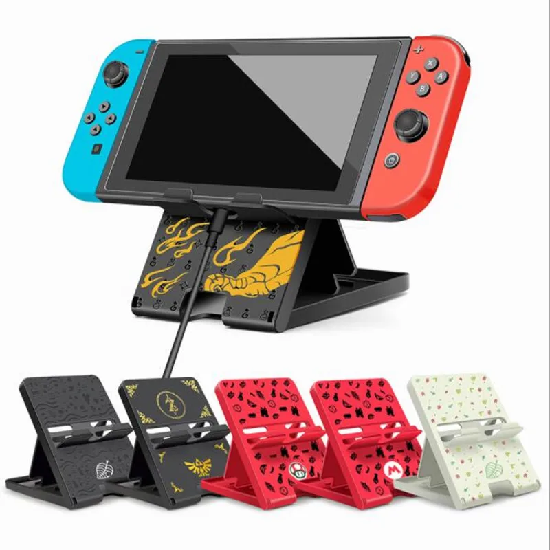 Игровая подставка для Nintendo Switch Compact регулируемый держатель кронштейн игрового