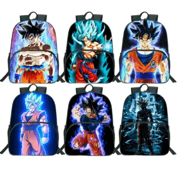 

Dragon Ball Z Goku Backpack Student back School Shoulder Bag Casual Travel Backpack Dragon Ball School Bag for boys girls Teens
