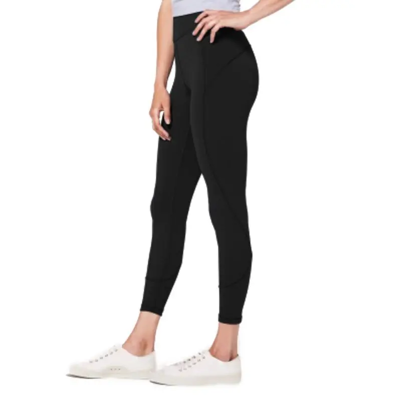 Yoga Pants Women Ankle-length Waist Butt Lifting Quick Drying Leggings Tight Trousers Sportswear