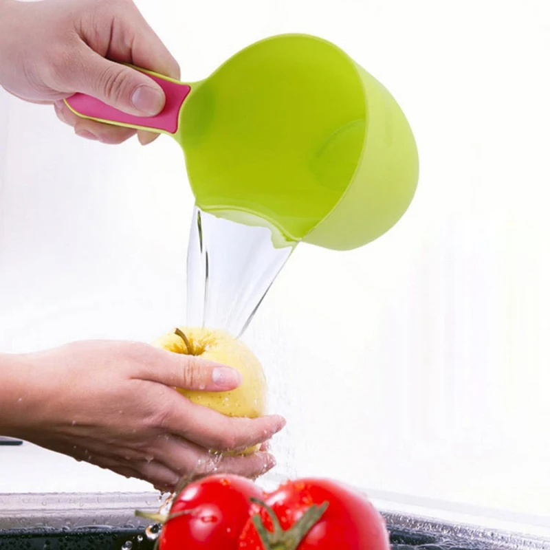 Bath Toy Children Baby Boys Girls Bathing Cup Shower Shampoo Cup Bailer Infant Shower Water Spoon Bath Wash Cup