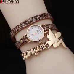 2019 Лидер продаж Роскошная Лента Мода кожаный браслет наручные часы Для женщин Reloj Relojes Mujer женские кварцевые часы Horloge