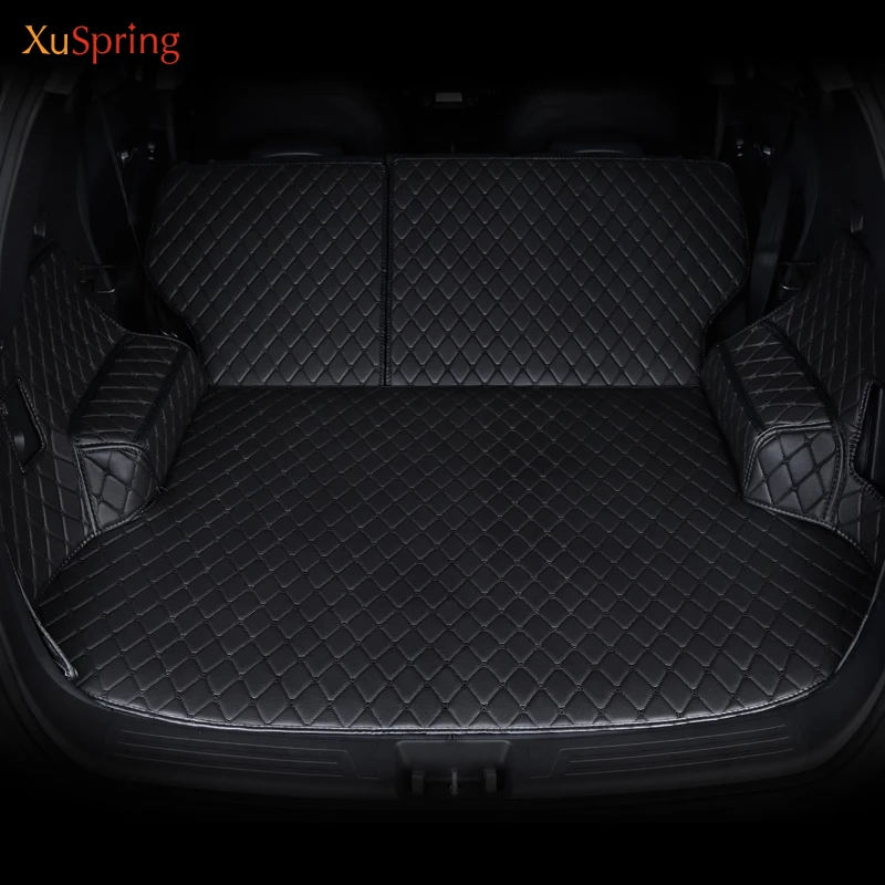 Для 2013 2020 Audi A3 8V 3th задний коврик для багажника автомобиля прочные ковры подкладка
