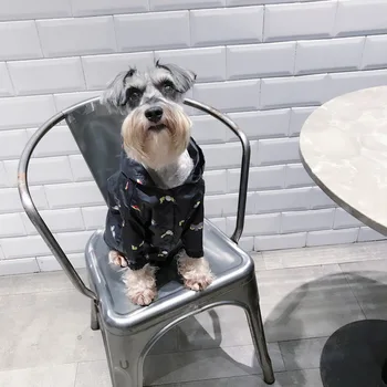 

Pet clothes young dog dog cat Schnauzer Teddy Bear French Bulldog small dog four seasons waterproof raincoat
