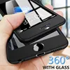 360 PC Full Cover Case For iPhone 12 Pro 11 XS X 8 6 7 Plus 5 5s SE Protective Cover For iPhone 11 Pro XS MAX XR Case With Glass ► Photo 1/6