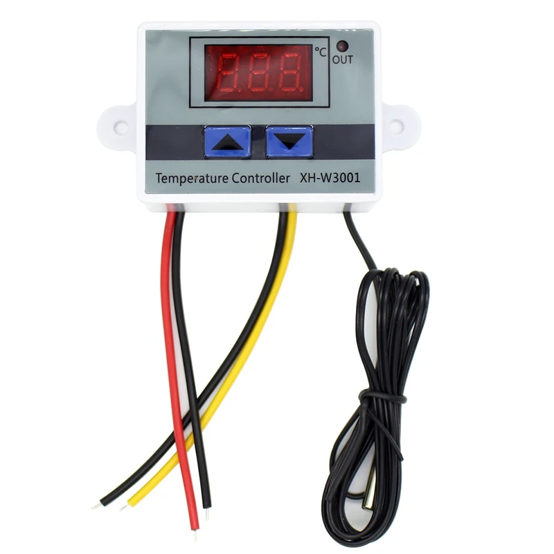 

Promotion! 10A AC110-220V Digital LED Temperature Controller XH-W3001 for Incubator Cooling Heating Switch Thermostat NTC Sensor