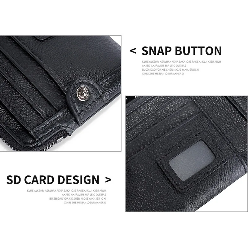 RFID кошелек из натуральной кожи мужской мульти Слоты ID держатель для карт короткий клатч на молнии двойной бумажник Vinatge мужской карман для монет