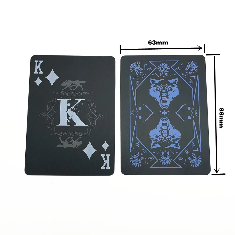 Playing Cards Plastic Waterproof Deck For Home Game