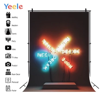 

Yeele Light Windmill Photography Backdrop Personalized Night Party Scenic Portrait Photographic Backgrounds For Photo Studio