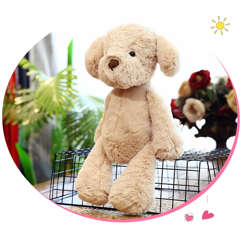 Стиль Бонни Гоу Кукла мультфильм Adorkable Короткие Плюшевые ботинки грусть Набивная игрушка собака для детей подарок на день рождения