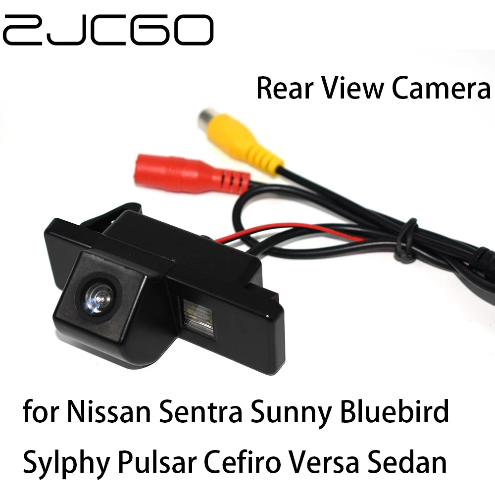 Автомобильная камера заднего вида ZJCGO для Nissan Sentra Sunny Bluebird Sylphy Pulsar Cefiro Versa Sedan |