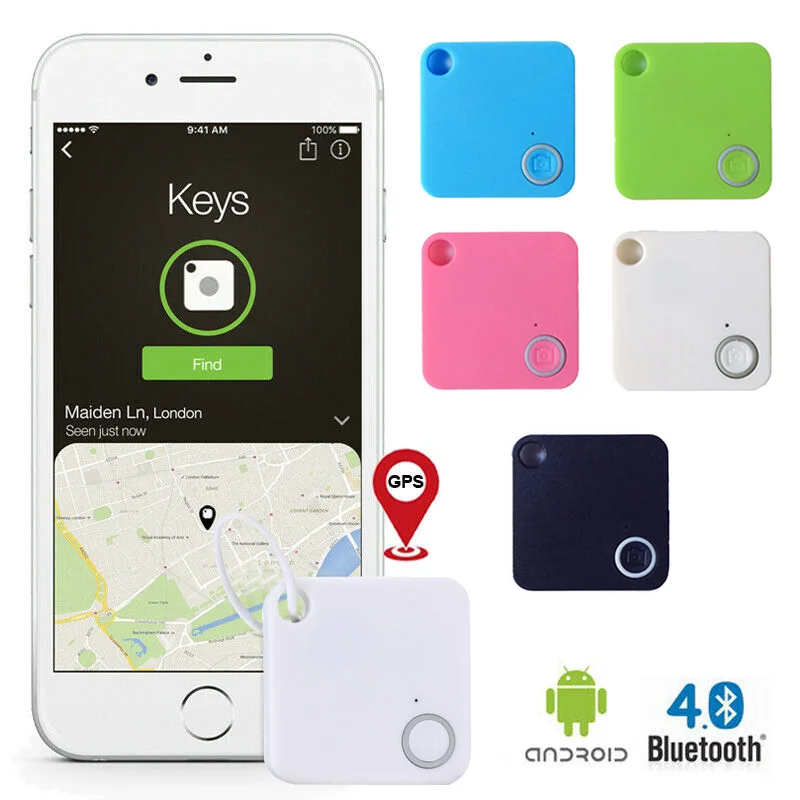 Смарт-устройство сигнализации Автомобильный мотор трекер GPS Bluetooth плитка дети животные бумажник ключи сумка сигнализации локатор в реальном времени искатель анти-потеря