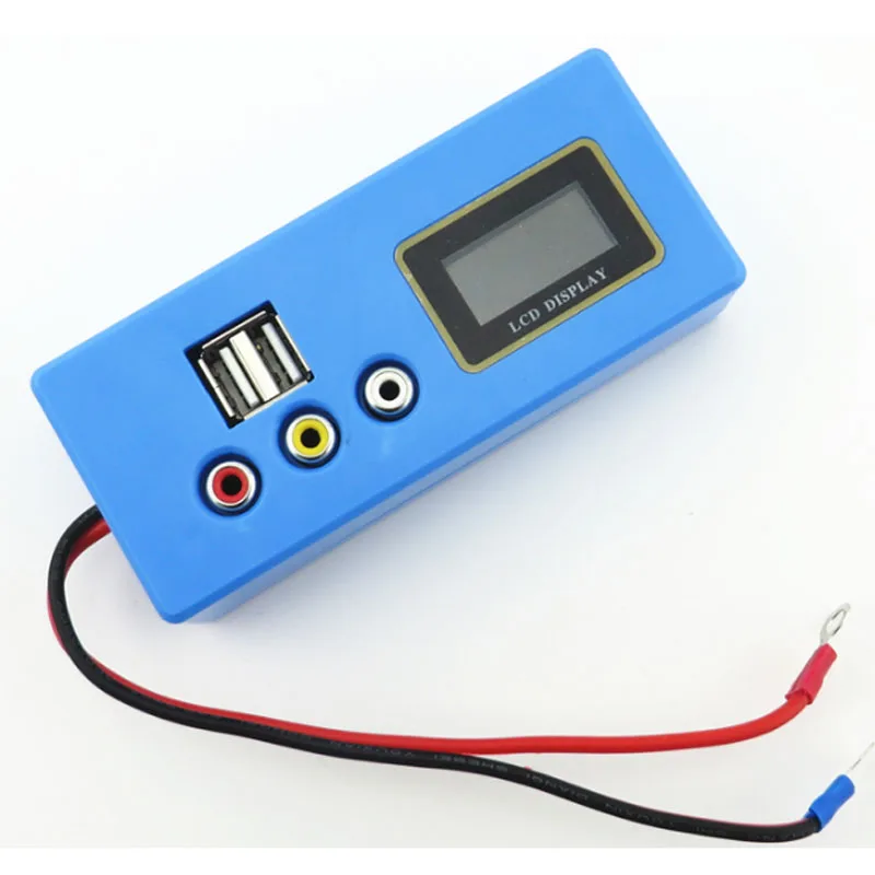 Mini 12V Battery Voltage and Remaining Battery Detection LCD Display Automotive Battery Capacity Tester Checker Diagnostic Tool