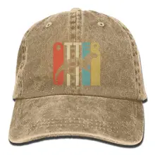 Винтажный стиль выдра унисекс бейсболка Регулируемая папа шляпа простая Кепка