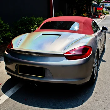 

SUNICE Car Protection Wrapping Films Vinyl Films Auto Covers Sticker Laser Chrome Holographic Chameleon Body Stickers Cars Decal