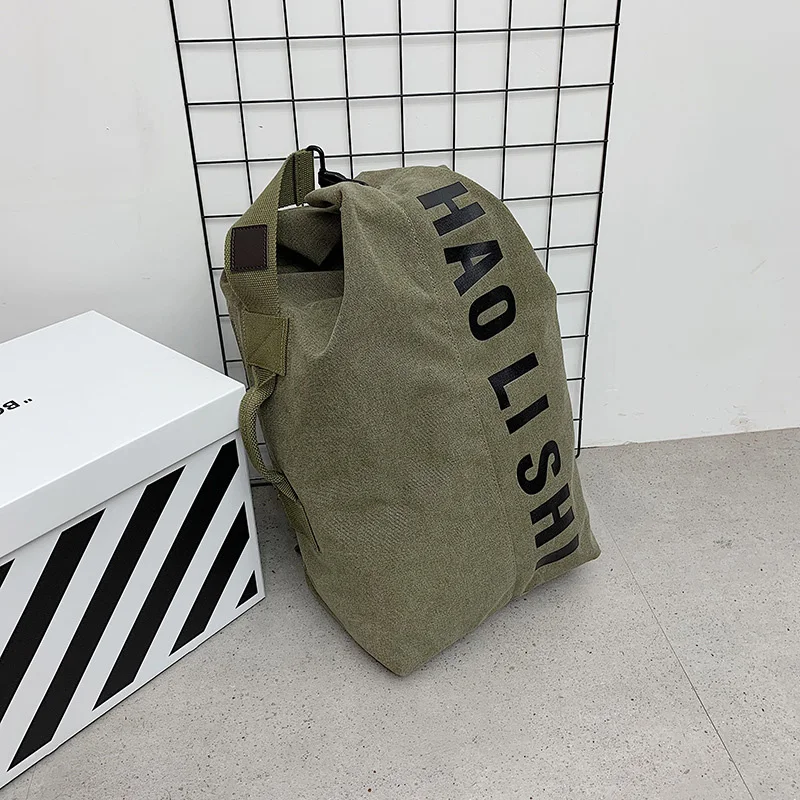 Army green Мужской Рюкзак Для Путешествий, Походов, Холщовый, для кемпинга, альпинизма, большой военный рюкзак, армейская тактическая сумка, Mochila Tactica, Спортивная XA254D - Цвет: Army green