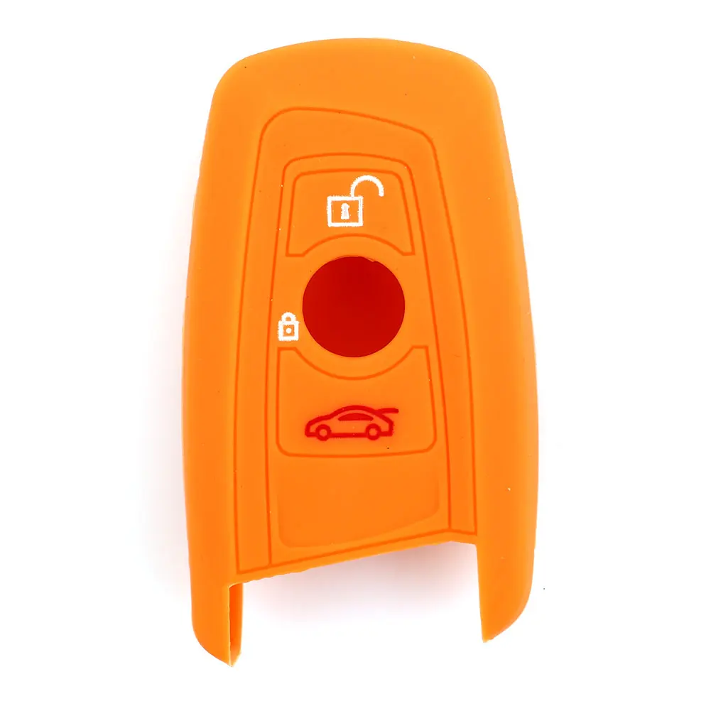 Vehemo Foldable Silicone Remote Fob Cover Car Remote Control Case Protection Silicone Key Case Vehicle Automobile Flexible