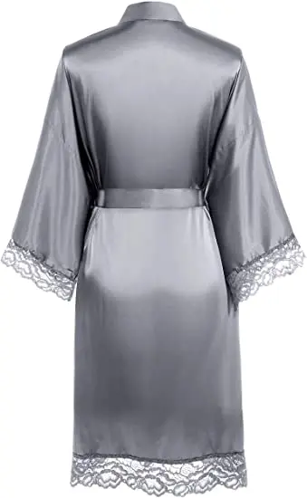 Women Sleepwear Women Dress Women Sexy Imitation Ice Silk Sleepwear Ladies Half Sleeve Nightgowns Nightdresses