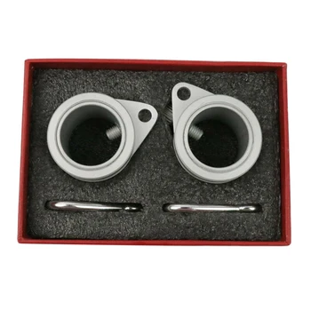 

2 Pack Rotating ring Aluminum alloy 360-degree Rings 1" Dia Flag Pole Parts New