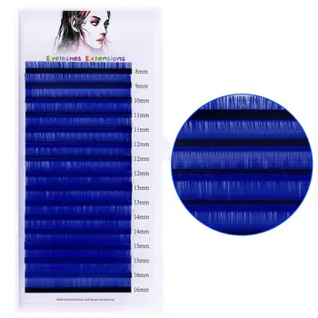 

GEMERRY Brand New C/D Curl 8-16mm Mix Length False Lashes Eyelash Individual Colored Lashes Faux yelash extensions