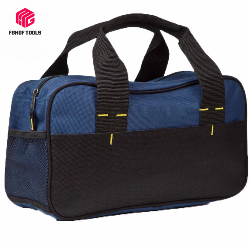 

FGHGF Portable Waterproof Wearable Oxford Blue Handbags Mechanic Tool Tools Bag Durable Wear-resistant High Reliability