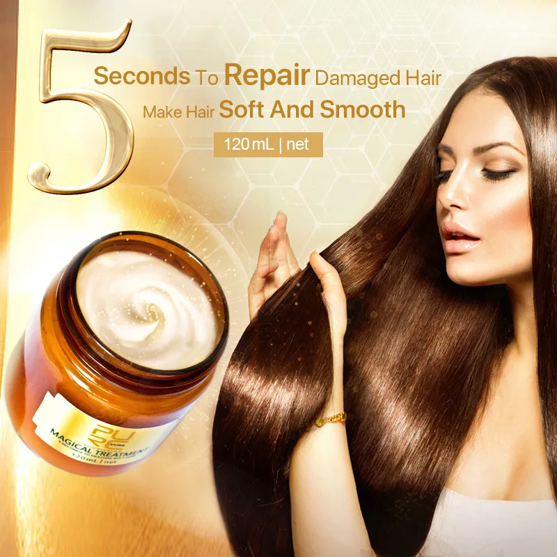 Purc Magical Treatment Hair Mask Nutrition Infusing Masque For 5 Seconds Repairs Hair Damage Restore Soft Hair Purc Magical Treatment Hair Mask Nutrition Infusing Masque For 5 Seconds Repairs Hair Damage Restore Soft Hair