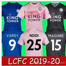 Футбольная Футболка 19 20 Серый TIELEMANS PEREIRA CHILWELL MADDISON NDIDI MAGUIRE VARDY для взрослых