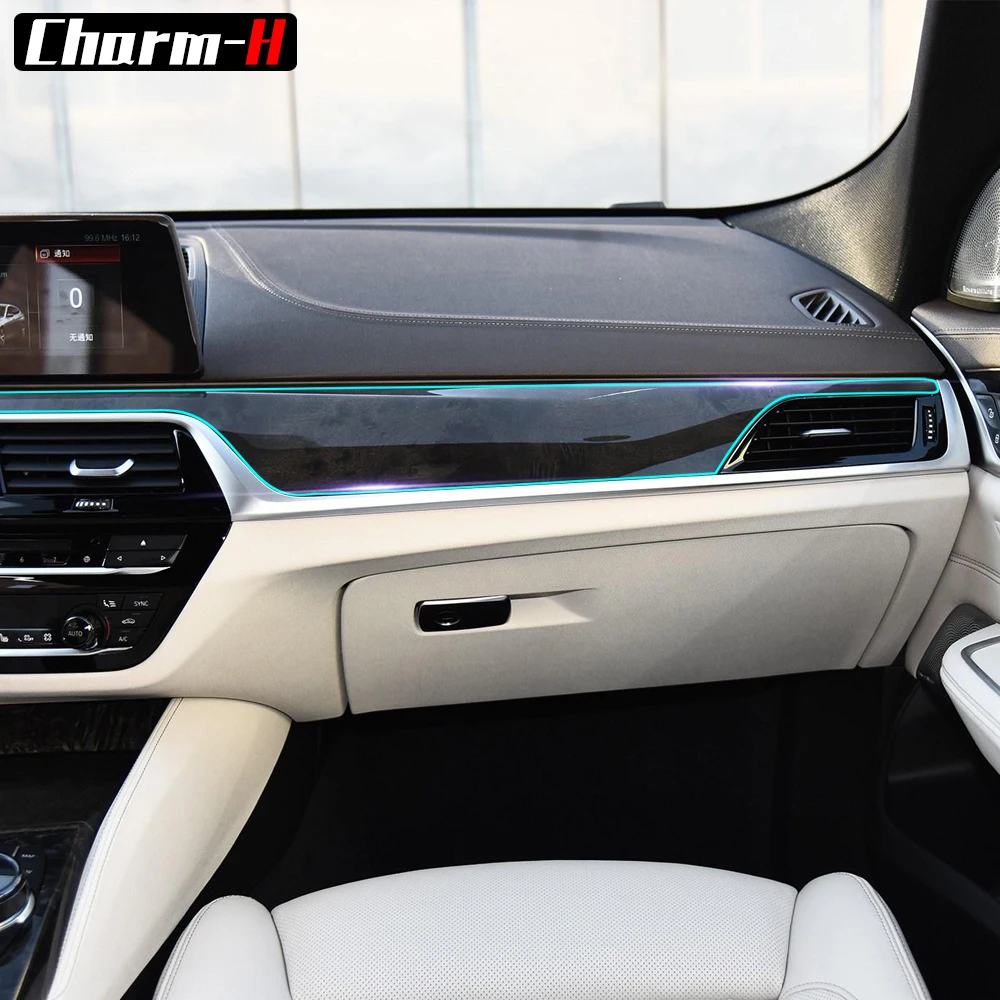 Anti Scratch Clear Transparent Film Central Console Gear Shift Panel Kit Protective Sticker for BMW 6 Series GT Gran Turismo G32