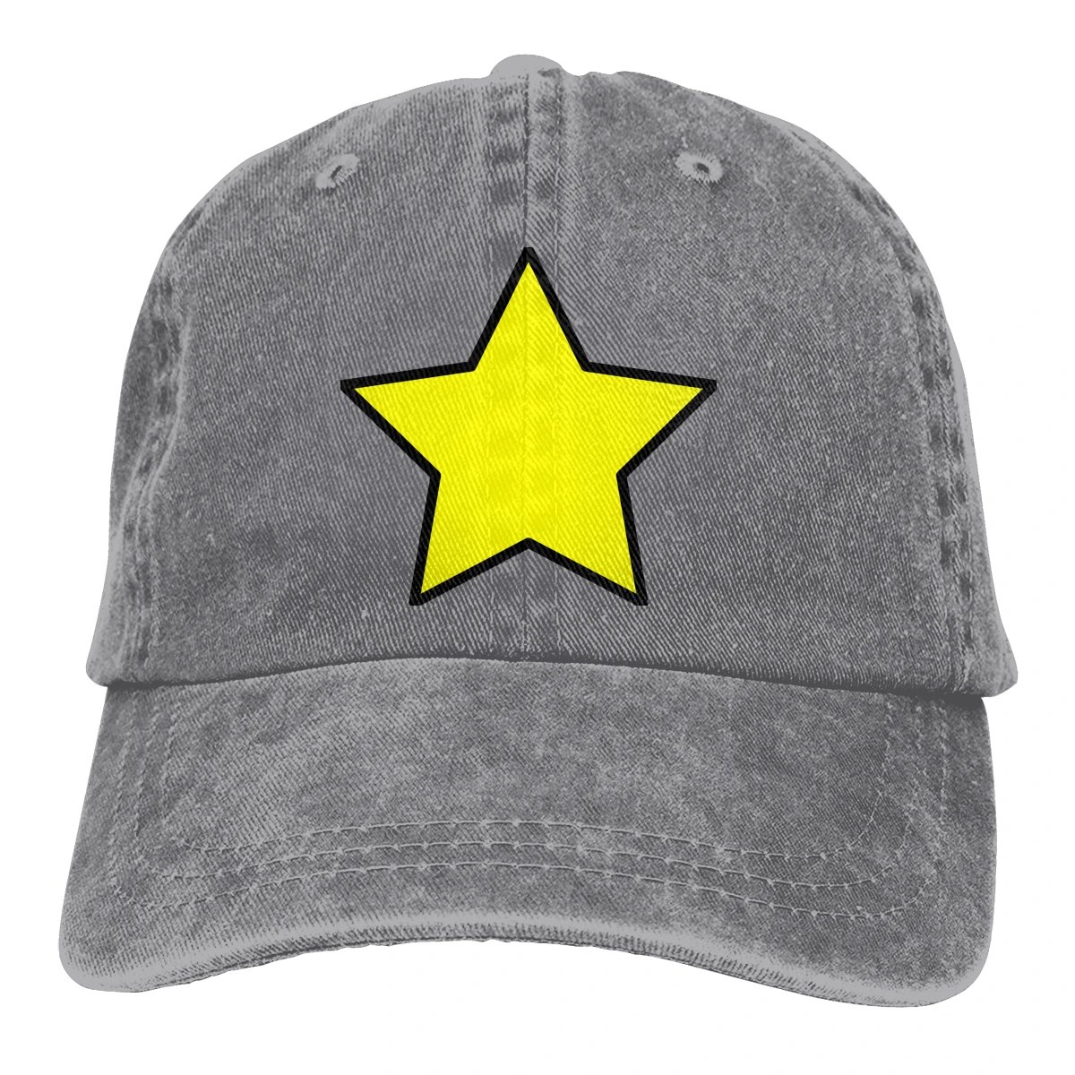 Рождество звезда Casquette черный унисекс Мужские Женские деним Strapback бейсболка Регулируемая Гольф папа шляпа
