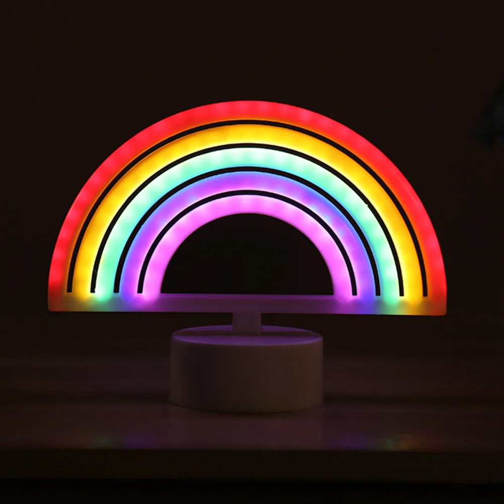 Rainbow Shape Дверной магазин неоновые вывески «открыто» светодиодный неоновый светильник художественная настенная декоративная лампа для бара ресторана витрина для магазина - Мощность в ваттах: Rainbow Shape