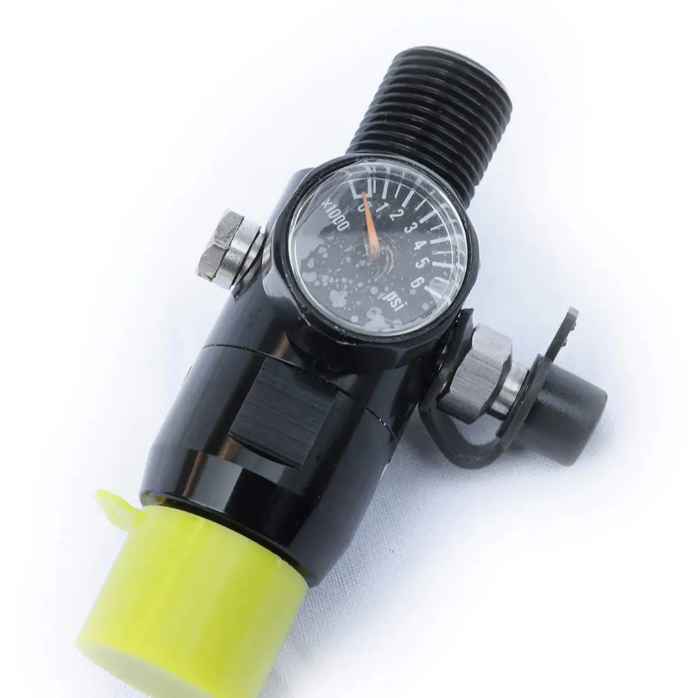 

3000psi HPA 5/8''-18UNF Thread Paintball Valve Regulator Air Tank Output 800psi