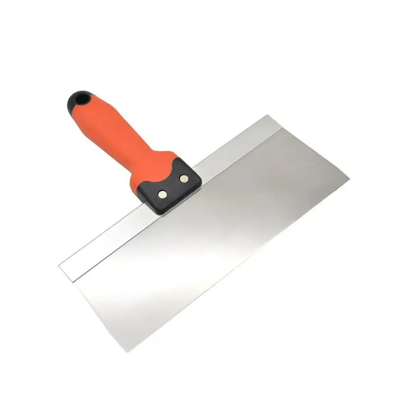 

Stainless Steel Putty Knife Taping Paint Scraper Broad Blade with Plastic Handle