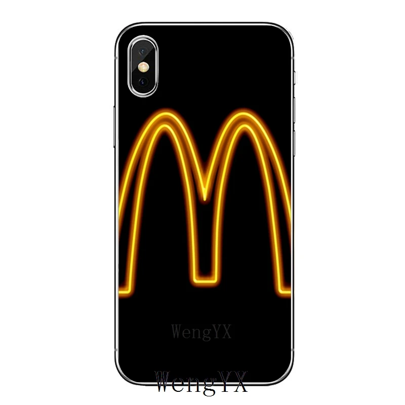 Для samsung Galaxy A70 A60 A50 A40 A30 A10 A9s A8 A6s J4 J6 Prime Plus Mcdonalds крышка чехол