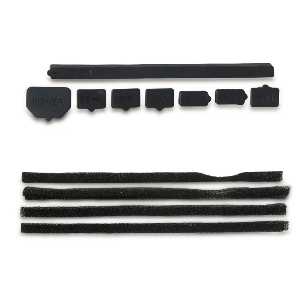 

Dust-Proof Cover Filter Mesh Jack Stopper Pack Dustproof Kits Suitable For Playstation 4 Pro PS4 Slim Gaming Console